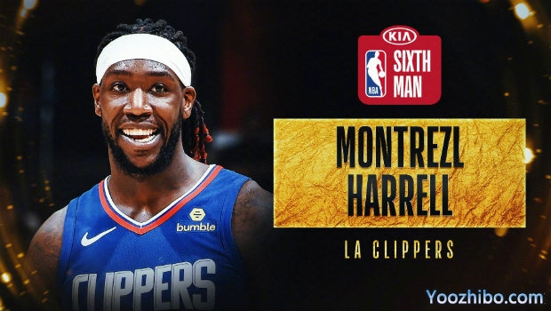 NBA最佳第六人<a href=/shipin/lanqiuzhibo/clippers/ target=_blank class=infotextkey>快船</a>前锋哈雷尔当选