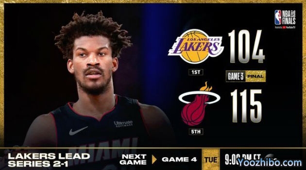 <a href=/shipin/lanqiuzhibo/heat/ target=_blank class=infotextkey>热火</a>险胜<a href=/shipin/lanqiuzhibo/lakers/ target=_blank class=infotextkey>湖人</a>大比分扳成1-2