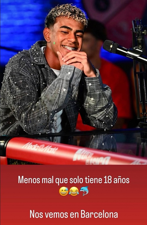 亚马尔父亲发声：还好他才18岁，<a href=/shipin/zuqiuzhibo/barcelona/ target=_blank class=infotextkey>巴萨</a>再见！