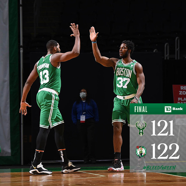 <a href=/shipin/lanqiuzhibo/celtics/ target=_blank class=infotextkey>凯尔特人</a>122-121险胜<a href=/shipin/lanqiuzhibo/bucks/ target=_blank class=infotextkey>雄鹿</a>