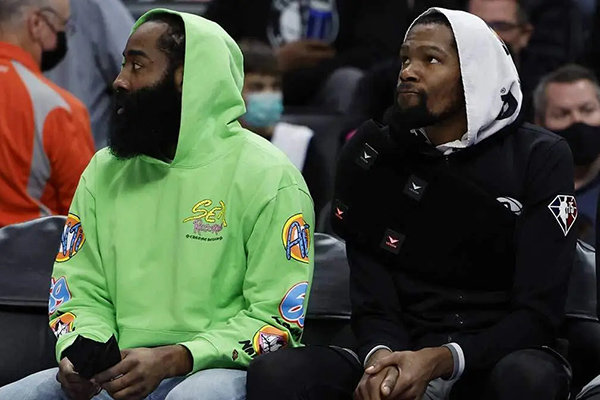 杜兰特追问哈登离网真相 <a href=/shipin/lanqiuzhibo/nets/ target=_blank class=infotextkey>篮网</a>三巨头时代落幕始末