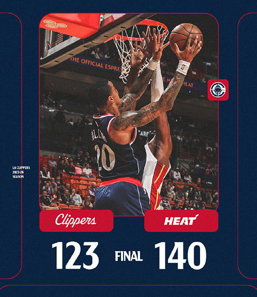 12月02日 NBA常规赛 快船vs热火 全场录像及集锦